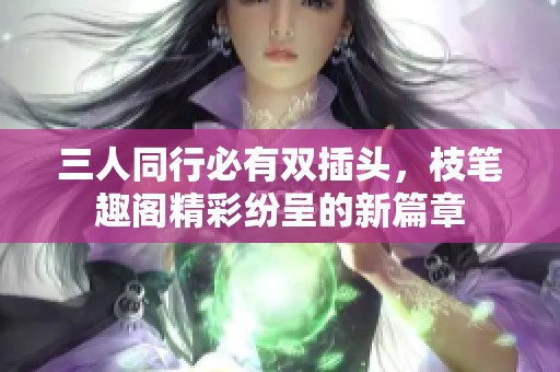 三人同行必有双插头，枝笔趣阁精彩纷呈的新篇章