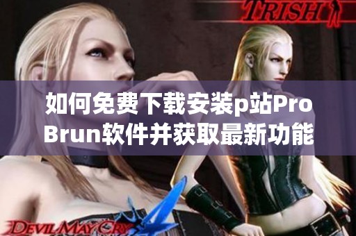 如何免费下载安装p站ProBrun软件并获取最新功能