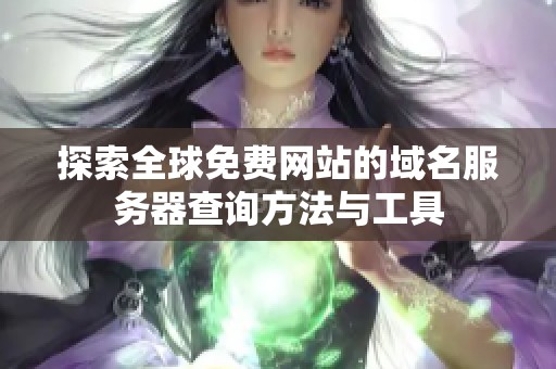 探索全球免费网站的域名服务器查询方法与工具