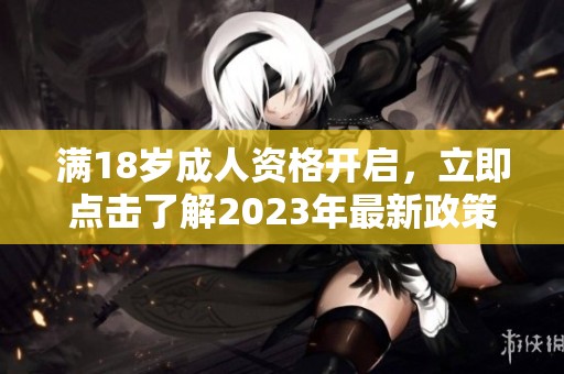 满18岁成人资格开启，立即点击了解2023年最新政策动态