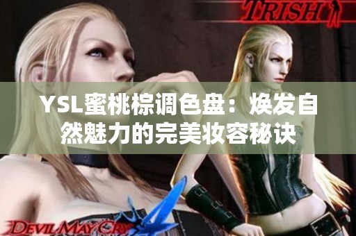 YSL蜜桃棕调色盘：焕发自然魅力的完美妆容秘诀