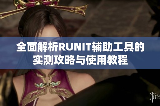 全面解析RUNIT辅助工具的实测攻略与使用教程