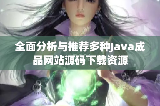 全面分析与推荐多种Java成品网站源码下载资源