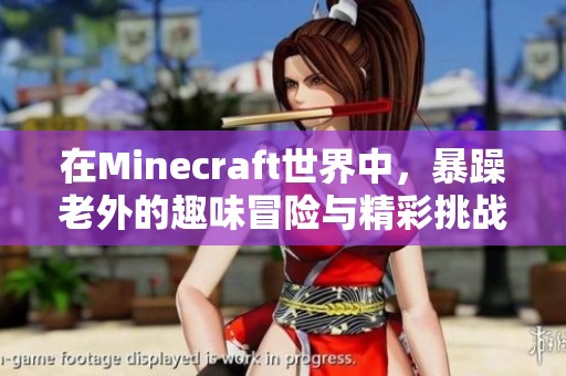 在Minecraft世界中，暴躁老外的趣味冒险与精彩挑战