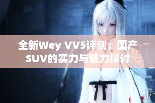 全新Wey VV5评测：国产SUV的实力与魅力探讨