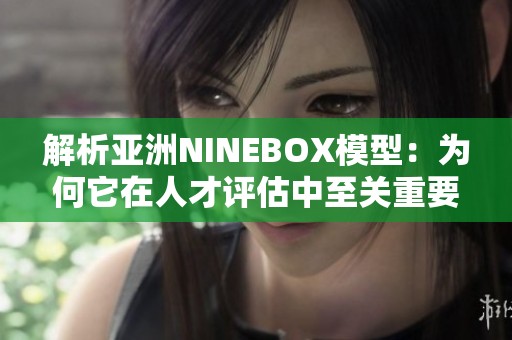 解析亚洲NINEBOX模型：为何它在人才评估中至关重要