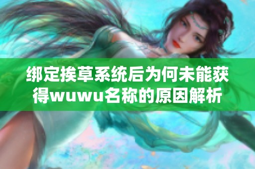 绑定挨草系统后为何未能获得wuwu名称的原因解析