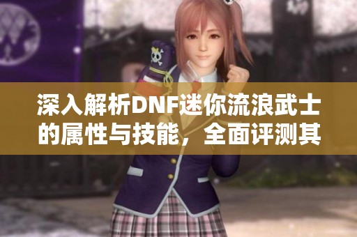 深入解析DNF迷你流浪武士的属性与技能，全面评测其优劣势