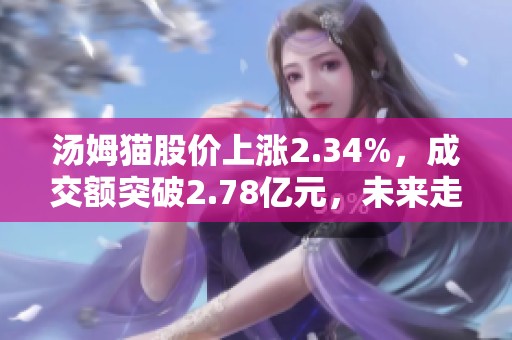 汤姆猫股价上涨2.34%，成交额突破2.78亿元，未来走势分析