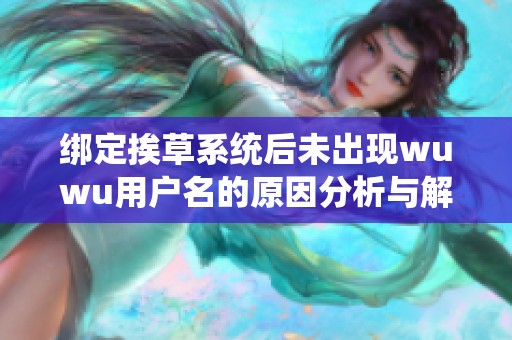 绑定挨草系统后未出现wuwu用户名的原因分析与解决办法