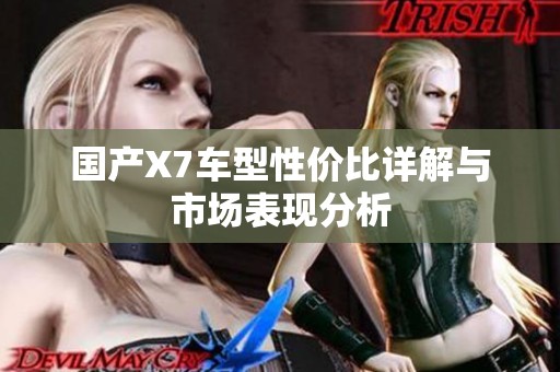 国产X7车型性价比详解与市场表现分析