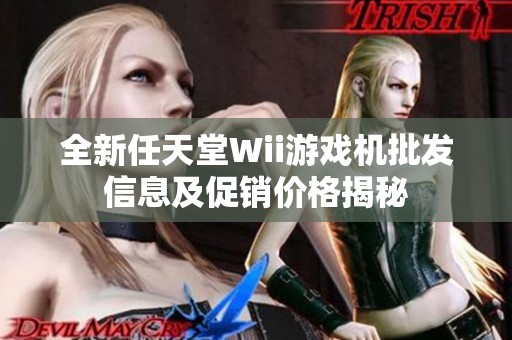 全新任天堂Wii游戏机批发信息及促销价格揭秘