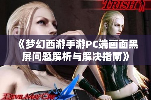 《梦幻西游手游PC端画面黑屏问题解析与解决指南》